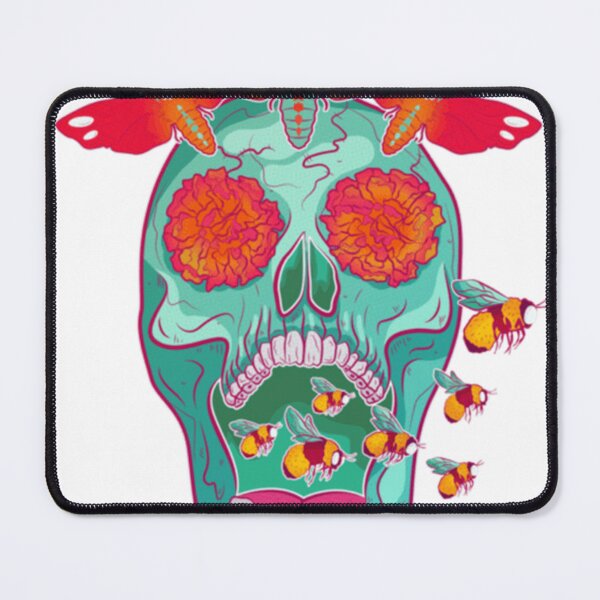 Item preview, Skull Flower Floral designed and sold by kentkaneArt.