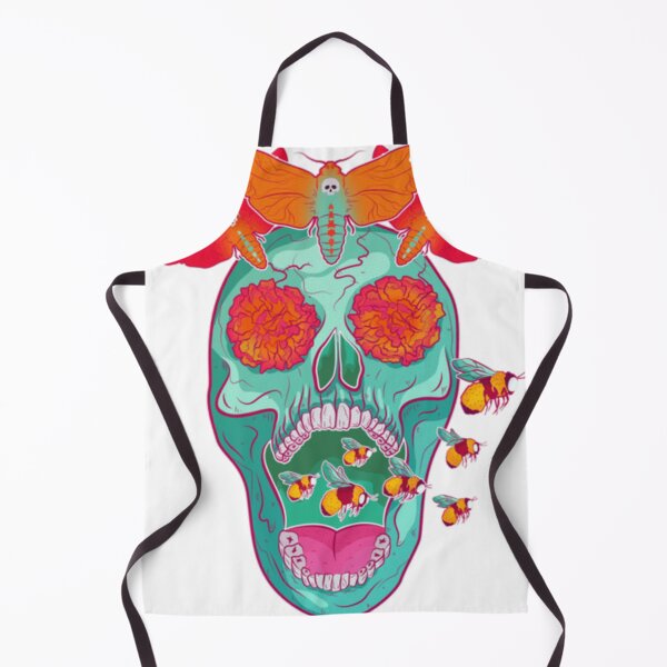 Item preview, Skull Flower Floral designed and sold by kentkaneArt.