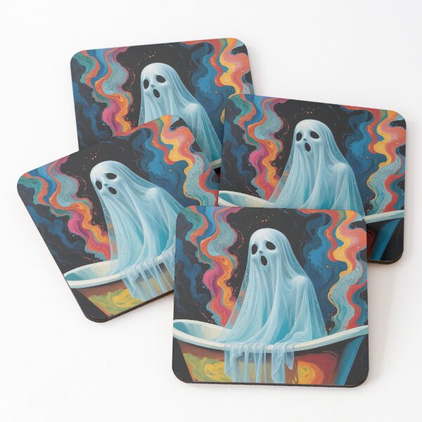 Item preview, Surreal Bathtub Ghost designed and sold by Tootley.