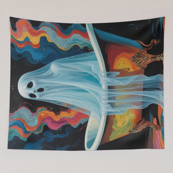 Item preview, Surreal Bathtub Ghost designed and sold by Tootley.
