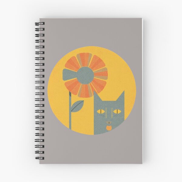 Item preview, Peekaboo Cat and Retro Flower designed and sold by mellow-koko.
