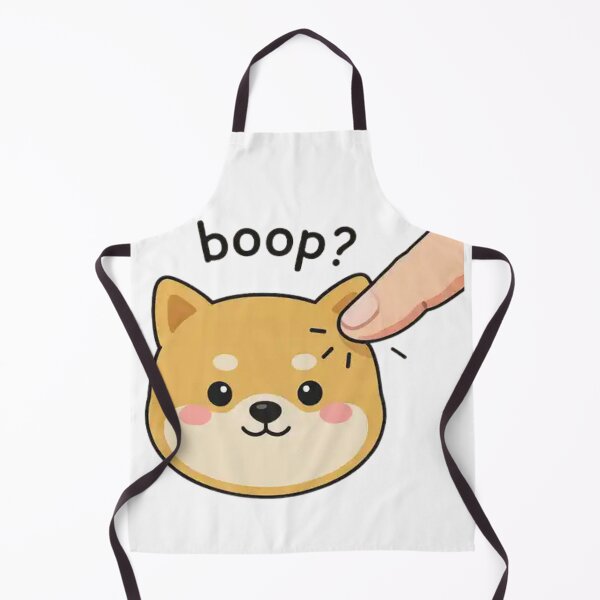 Item preview, Boop My Shiba – Cute Cartoon Dog Face Illustration with Kawaii Animal Style designed and sold by Charonde.