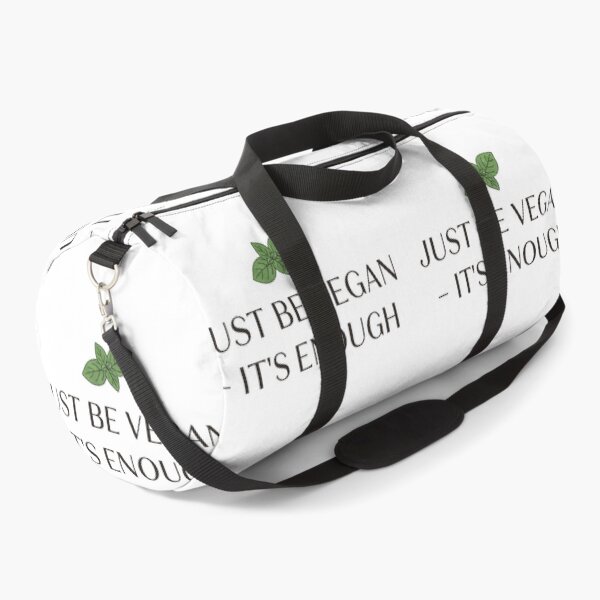 Item preview, Just Be Vegan Its Enough Fresh Basil Leaf Plant Based Lifestyle designed and sold by Amir Faysal.