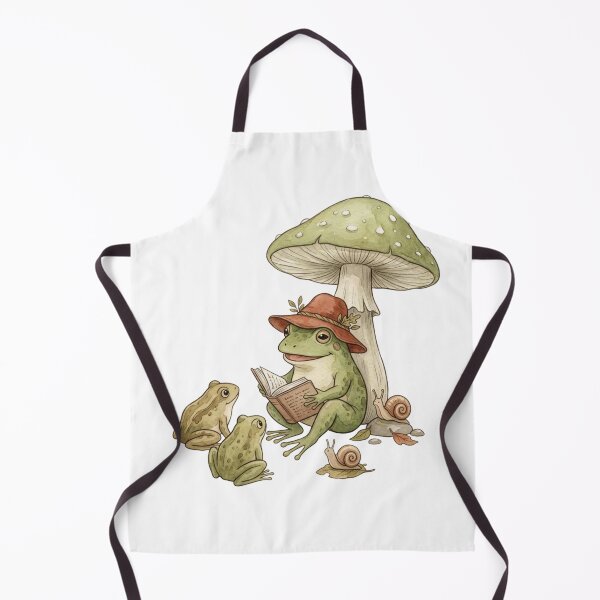 Item preview, Frog Reading Story to Friends Cottagecore designed and sold by raedattia.