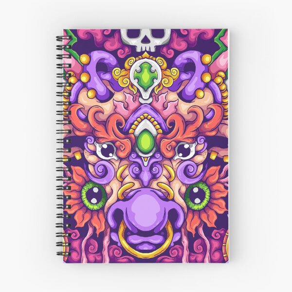 Item preview, Minotaur Spirit and Skull Illustration designed and sold by koyung500Store.