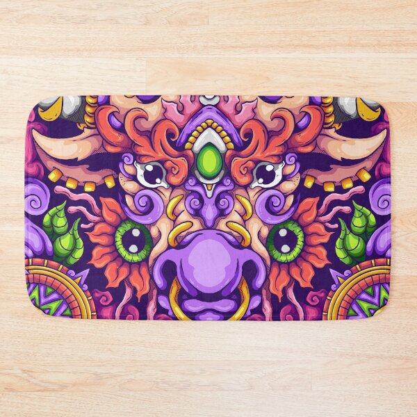 Item preview, Minotaur Spirit and Skull Illustration designed and sold by koyung500Store.