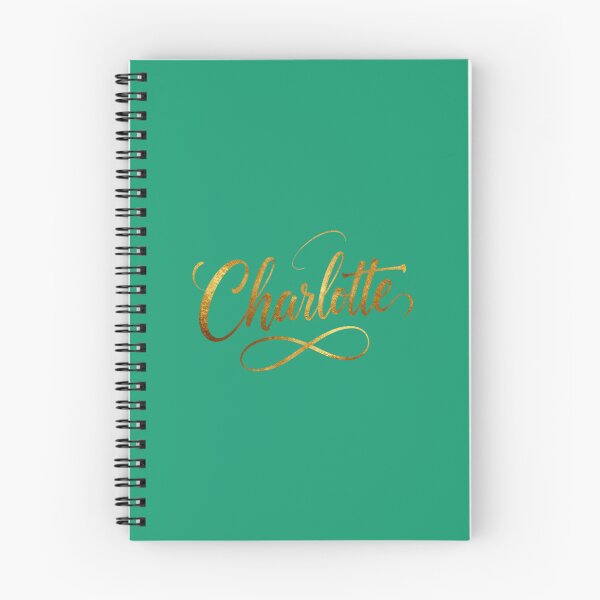 Item preview, Cute Charlotte Name Art with Heartschat designed and sold by Mattigiov.