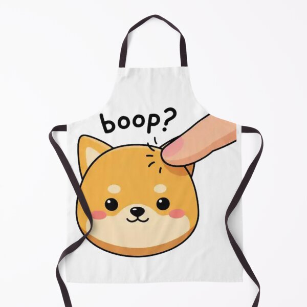 Item preview, Kawaii Shiba Nose Boop – Sweet Cute Dog Cartoon Illustration for Pet Lovers designed and sold by Charonde.