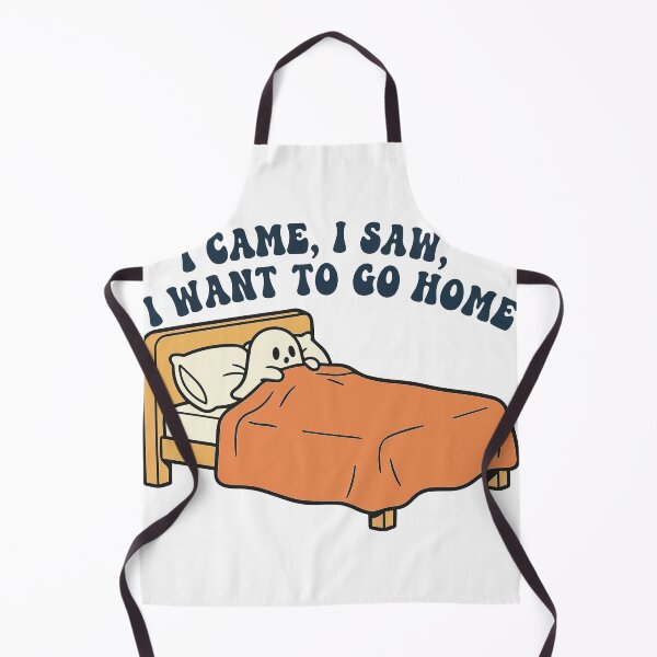 Item preview, "I Came I Saw I Want To Go Home" Funny Introvert Ghost - Cozy Spooky Meme - Homebody Halloween Art designed and sold by BestChoiceService.