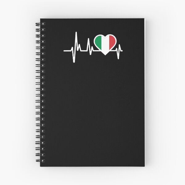 Item preview, Italian Flag Heartbeat Love Design designed and sold by GiaoCalonas.