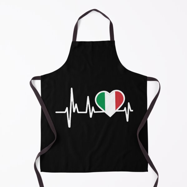 Item preview, Italian Flag Heartbeat Love Design designed and sold by GiaoCalonas.