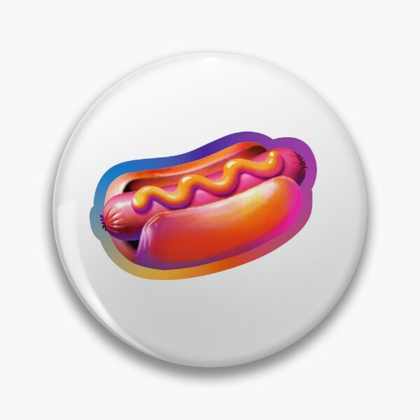 Item preview, Colorful Hot Dog designed and sold by BeetleyBee.