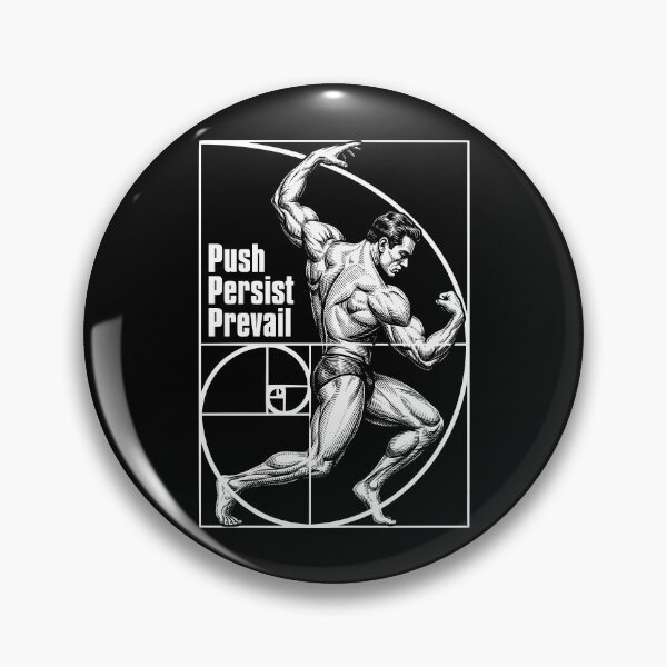 Item preview, Bodybuilder Gym Geometry Fibonacci Spiral Bodybuilding designed and sold by GrandeDuc.