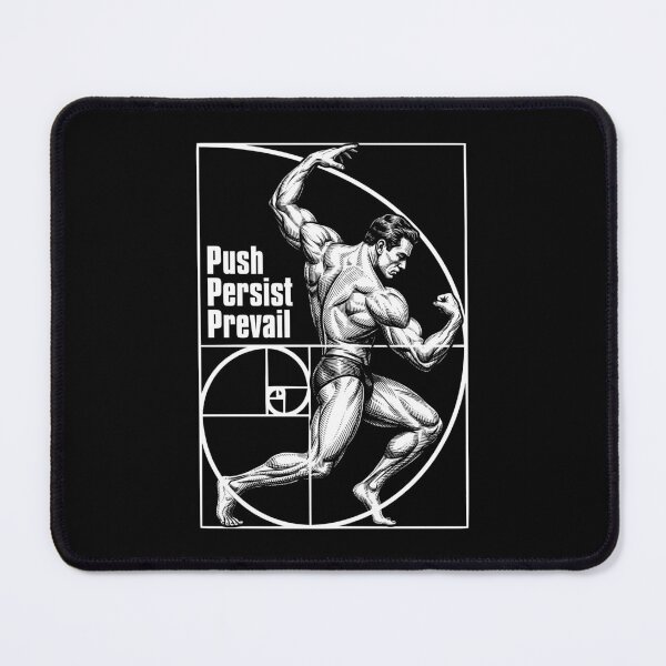 Item preview, Bodybuilder Gym Geometry Fibonacci Spiral Bodybuilding designed and sold by GrandeDuc.