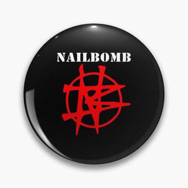 Item preview, nailbomb band logo classic designed and sold by hachem014.