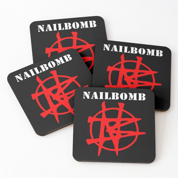 Item preview, nailbomb band logo classic designed and sold by hachem014.