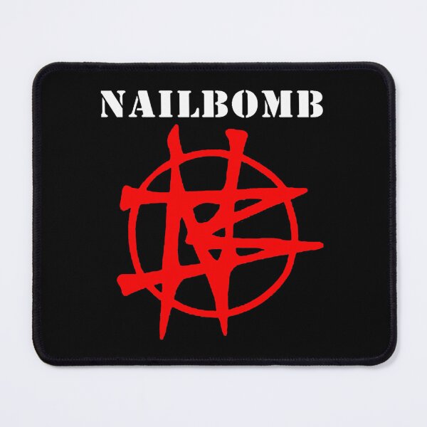 Item preview, nailbomb band logo classic designed and sold by hachem014.
