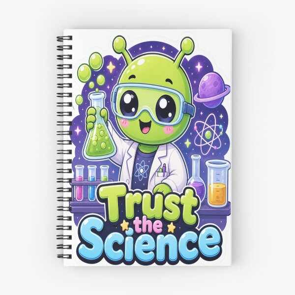 Item preview, Trust the Science Alien Scientist designed and sold by Ruamid.