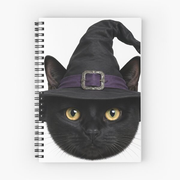 Item preview, Black cat with a hat designed and sold by karlosss.