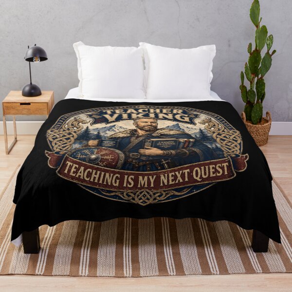 Item preview, Teacher Viking – Teaching Is My Next Quest designed and sold by R3X .