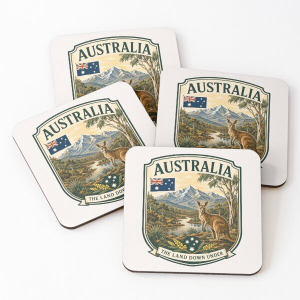 Item preview, Australia Land Down Under  designed and sold by PamLeeDesign.