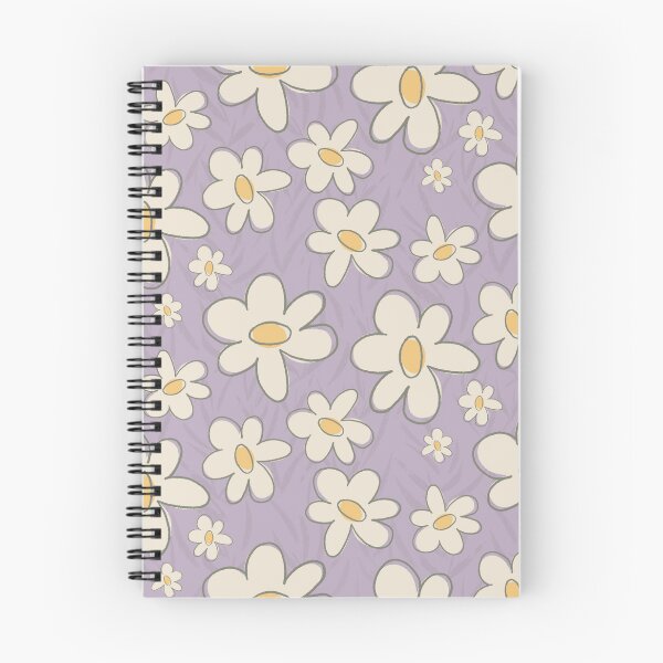 Item preview, Lavender Purple Retro Daisy Garden designed and sold by MaddaMom.