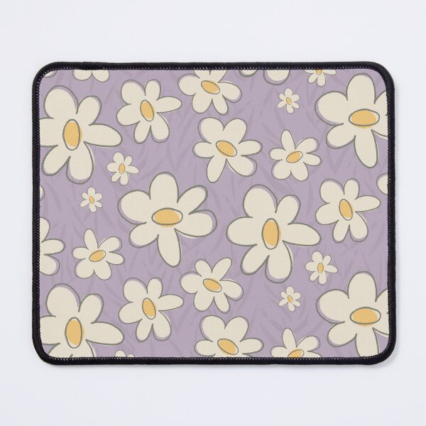 Item preview, Lavender Purple Retro Daisy Garden designed and sold by MaddaMom.
