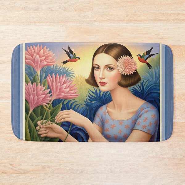 Item preview, The Girl and the Birds designed and sold by Nira Dabush.