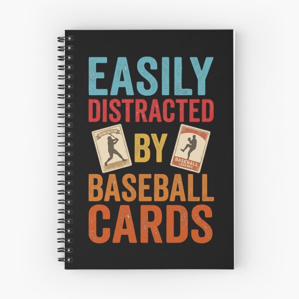 Item preview, Easily Distracted By Baseball Cards Sports Card Collector designed and sold by dudelinart.