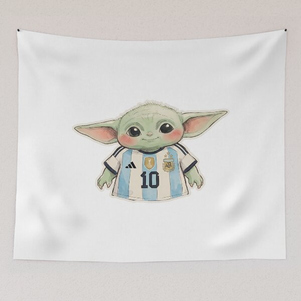 Item preview, BABY YODA ARGENTINA SOCCER designed and sold by LIS AND MELIVERSO.