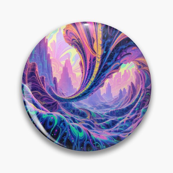 Item preview, Mesmerizing Psychedelic Valley designed and sold by TrezeTreze.