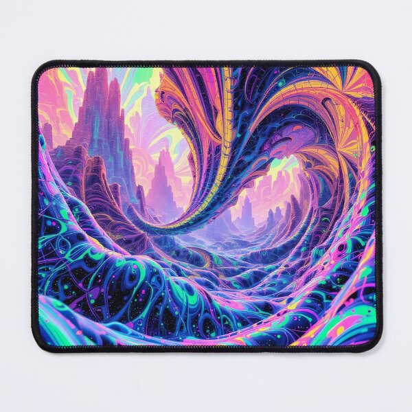Item preview, Mesmerizing Psychedelic Valley designed and sold by TrezeTreze.