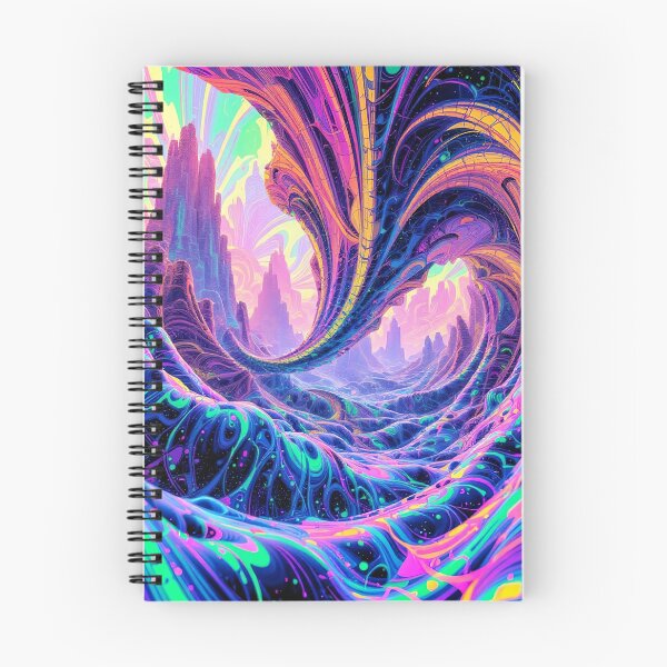 Item preview, Mesmerizing Psychedelic Valley designed and sold by TrezeTreze.