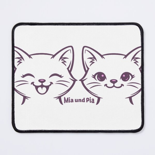 Item preview, Mia and Pia - Coloring fun meets cat knowledge - Adventures to color, learn and marvel at designed and sold by WasserSonneWind.