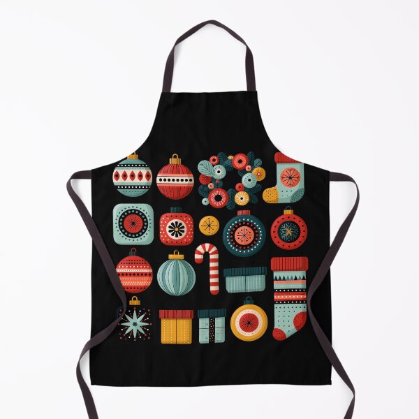 Item preview, Retro Mid-Century Modern Christmas Ornaments Collection designed and sold by colorful-white.