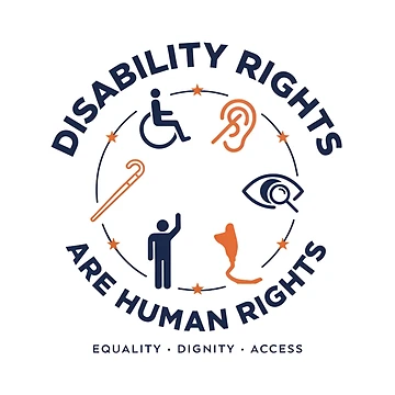 Artwork thumbnail, Disability Rights Are Human Rights by Millsoft