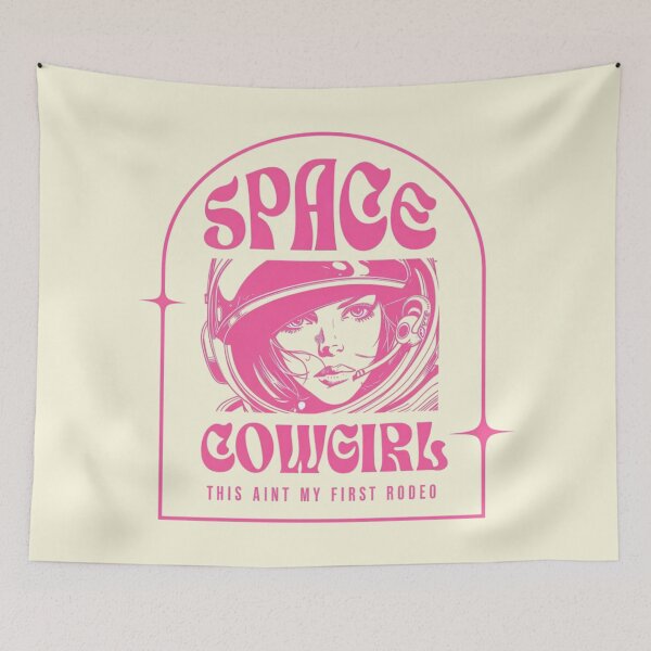 Item preview, This Aint My First Rodeo - Space Cowgirl Astronaut designed and sold by Vicky021.
