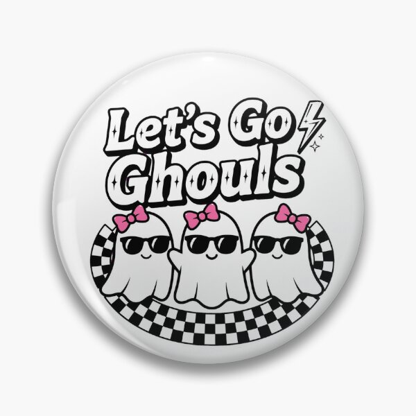Item preview, Let's Go Ghouls Retro Ghost Halloween Shirt - Funny Spooky Season designed and sold by positivitymed.