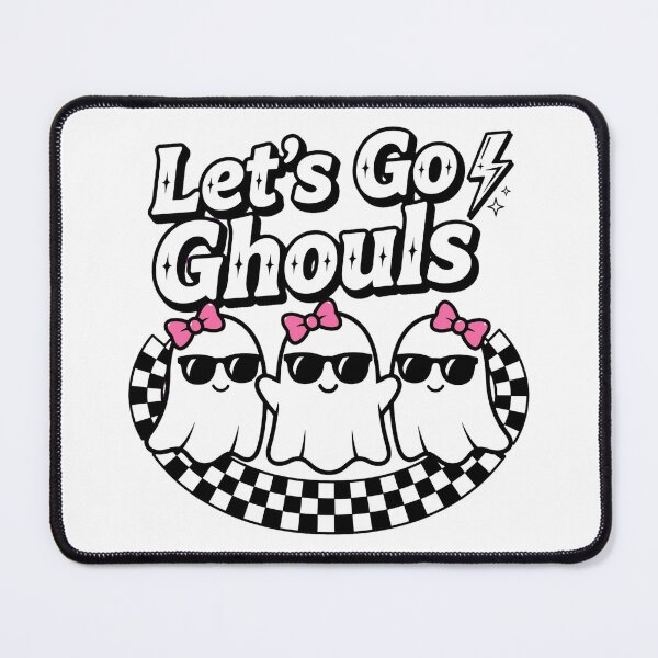 Item preview, Let's Go Ghouls Retro Ghost Halloween Shirt - Funny Spooky Season designed and sold by positivitymed.