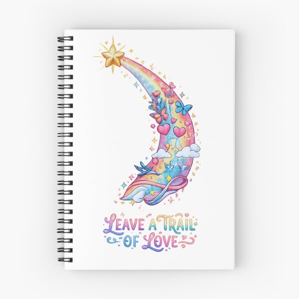 Item preview, Leave A Trail Of Love - Rainbow Shooting Star Pride Illustration designed and sold by DesignsCreative.