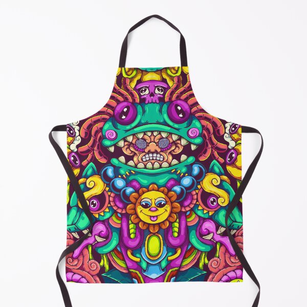 Item preview, Creepy Cute Symmetrical Beast and Sun Illustration designed and sold by koyung500Store.