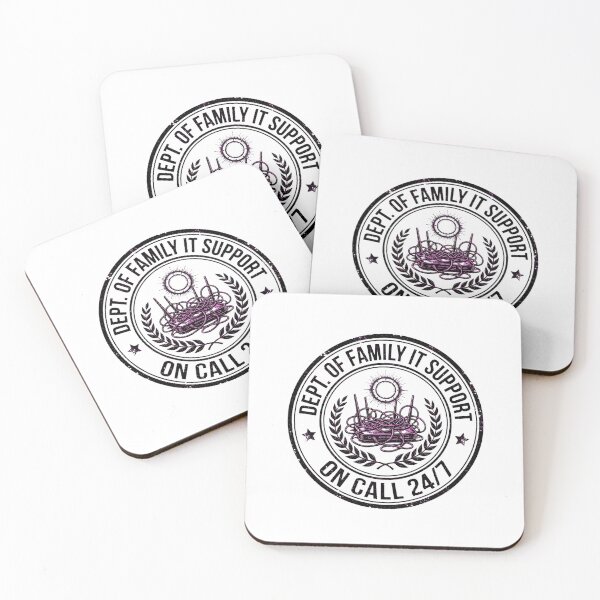 Item preview, DEPT. OF FAMILY IT SUPPORT - On Call 24/7 - Official Badge designed and sold by ismai6.