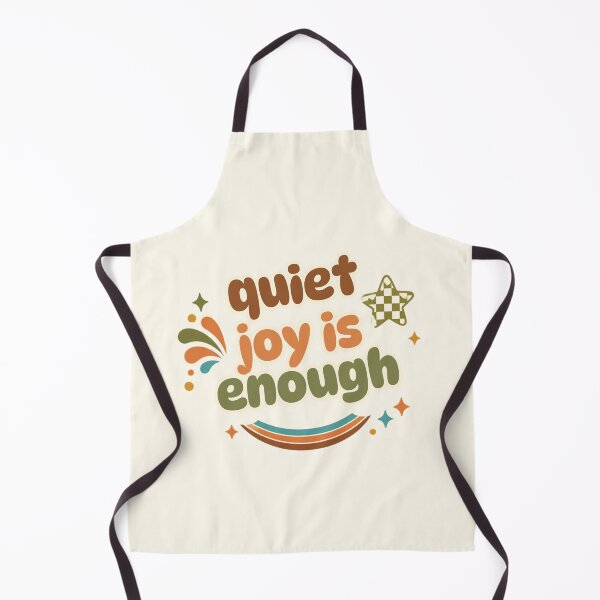 Item preview, Quiet Joy Is Enough – Healing Lifestyle Affirmation Quote designed and sold by CosmicQuietLab.