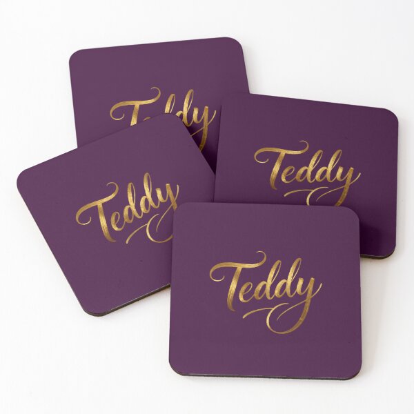 Item preview, Elegant Teddy Typography Design designed and sold by Mattigiov.
