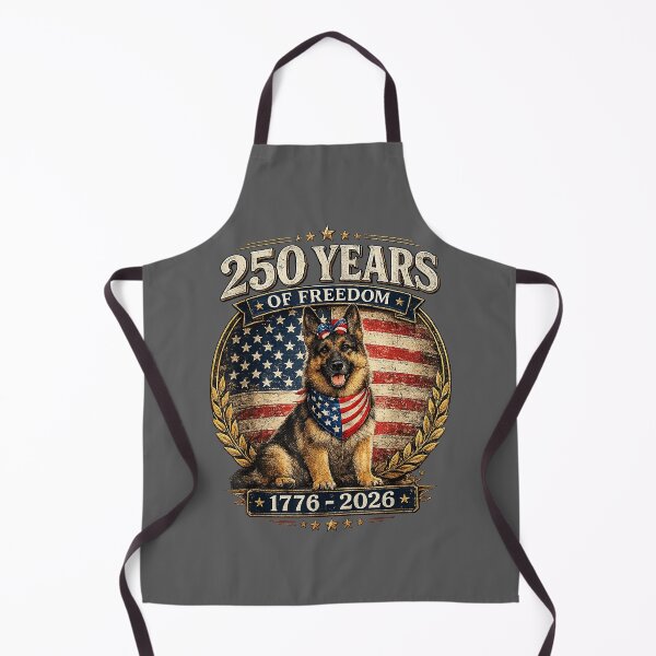 Item preview, 250 Years America Anniversary German Shepherd designed and sold by KristineLi.