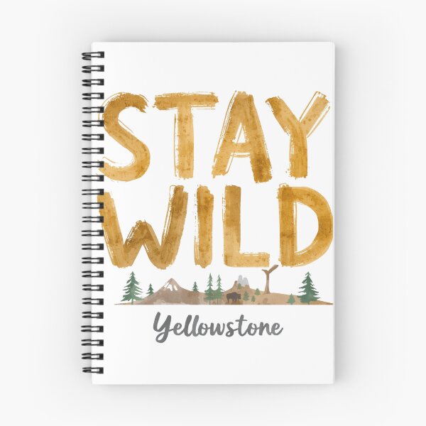 Item preview, Stay Wild Yellowstone  designed and sold by PamLeeDesign.