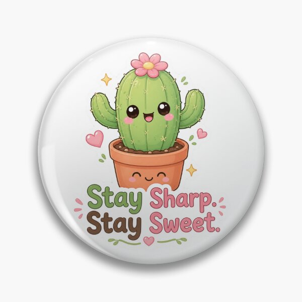 Item preview, Stay Sharp as Cactus designed and sold by Ruamid.