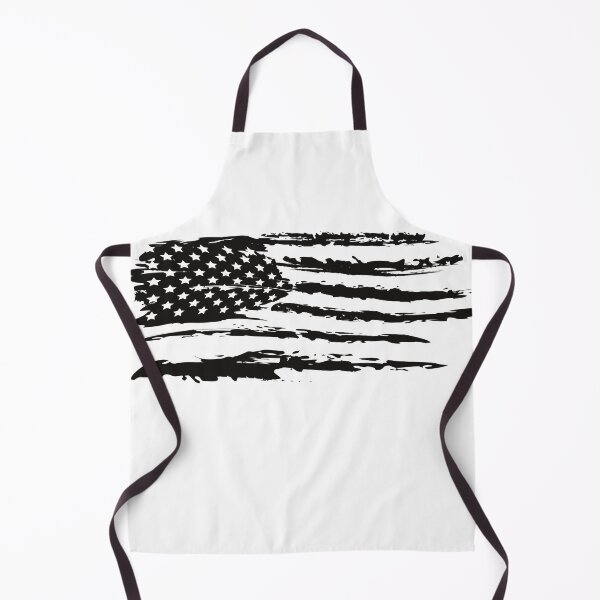Item preview, Black and White American Flag designed and sold by Dimensionality.