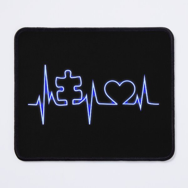 Item preview, ECG Puzzle Heart Awareness Design designed and sold by GiaoCalonas.