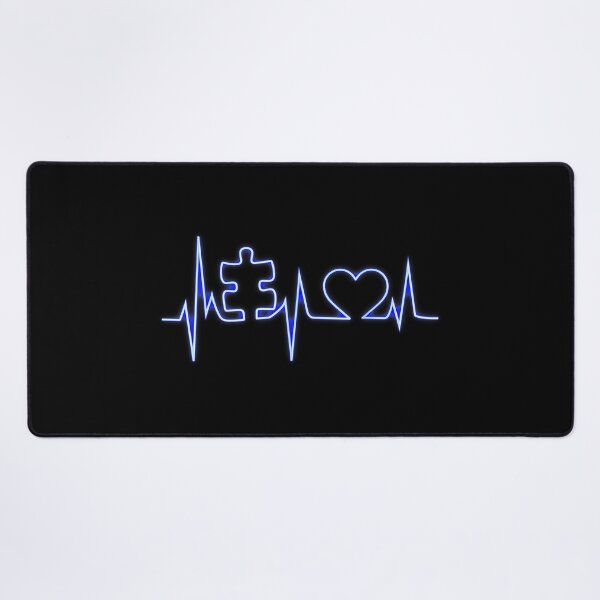 Item preview, ECG Puzzle Heart Awareness Design designed and sold by GiaoCalonas.
